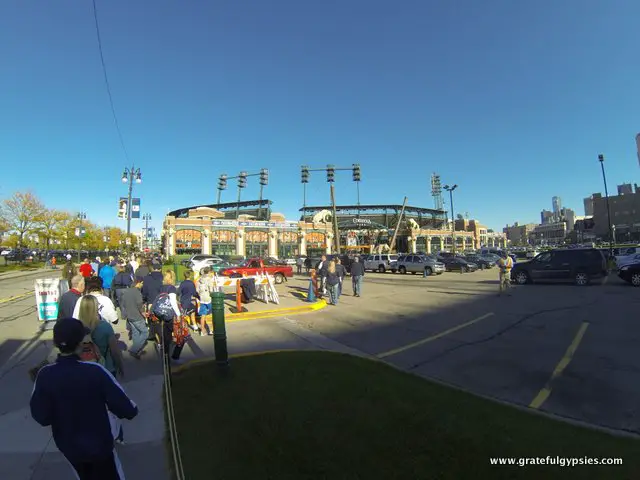 Walking into Comerica for a playoff game - what a great feeling!