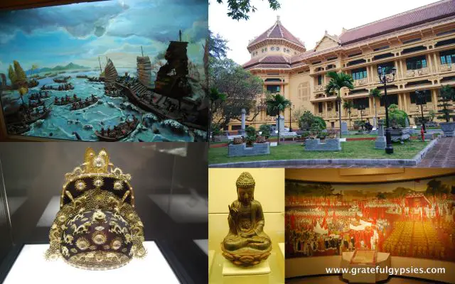 A glance at the Museum of Vietnamese History.