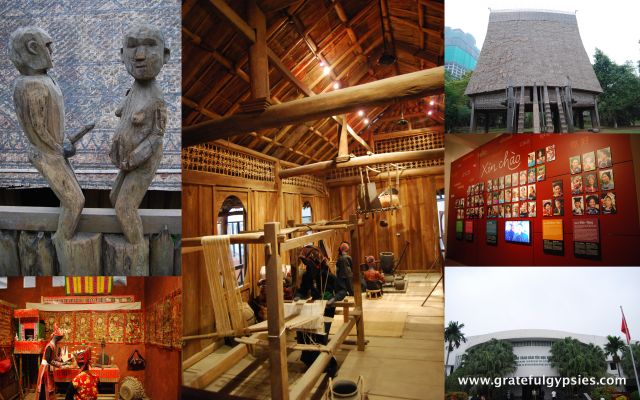 A real highlight of Hanoi - the Museum of Ethnology.