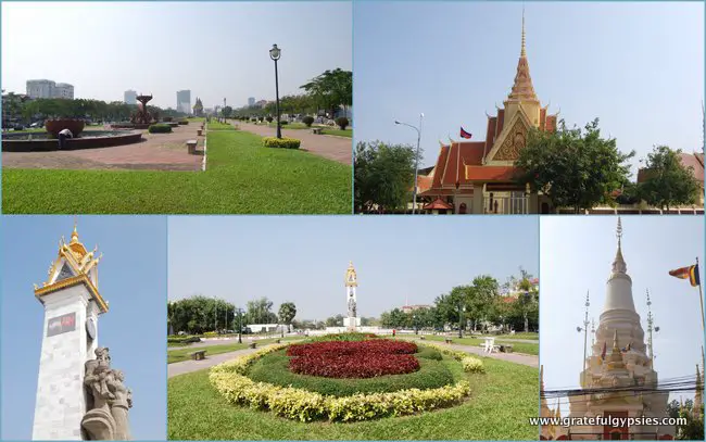 A nice stroll in Phnom Penh.