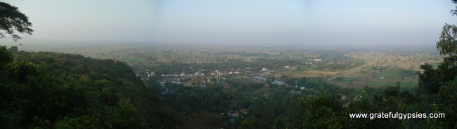 View from the top of Phnom Sampeu.