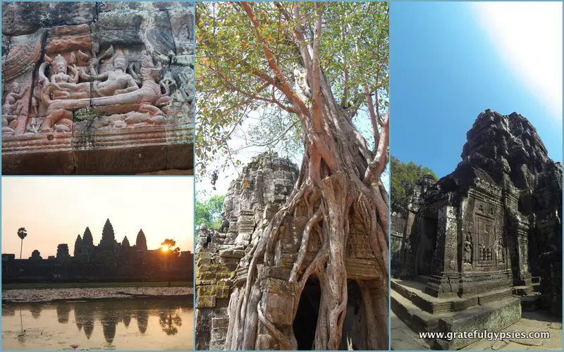 Some highlights of our three days exploring the temples of Angkor.