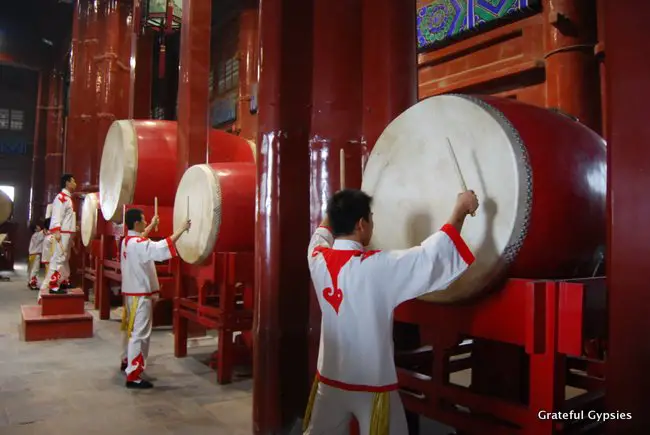 Take in a performance at the Drum Tower.