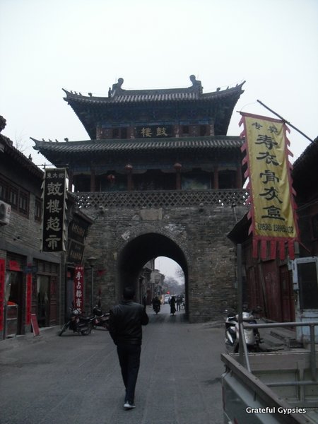 The old Drum Tower of Luoyang.
