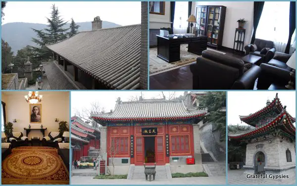 The Xiangshan Temple and Chiang Kai-shek's villa.