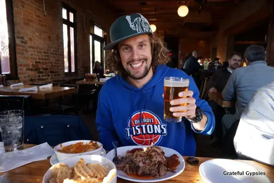 Detroit sports, BBQ, and beer - three things I miss every day.