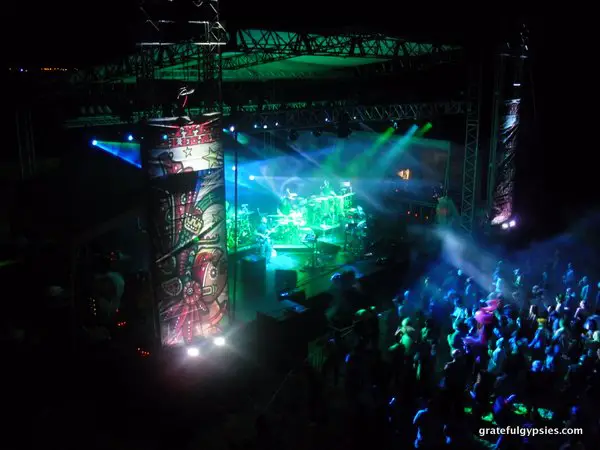 STS9 on the beach in Mexico.