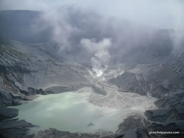Tangkuban Perahu volcano