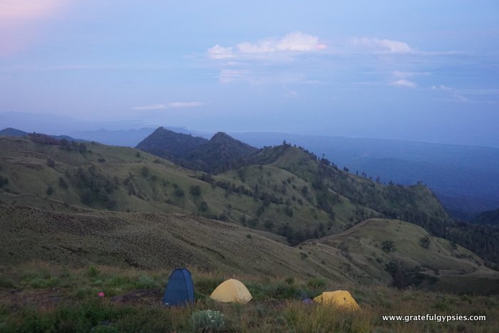Mt. Rinjani camping