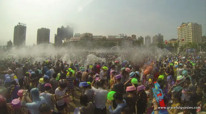 China Water Splashing Festival