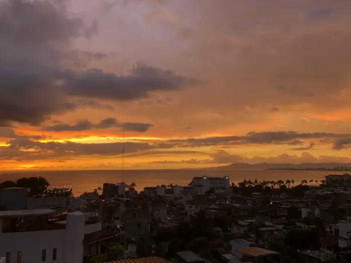 Puerto Vallarta vacation sunset