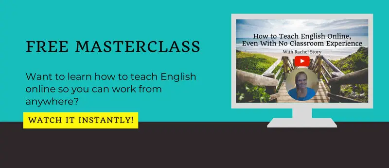 watch the free masterclass, learn how to teach english online with no experience