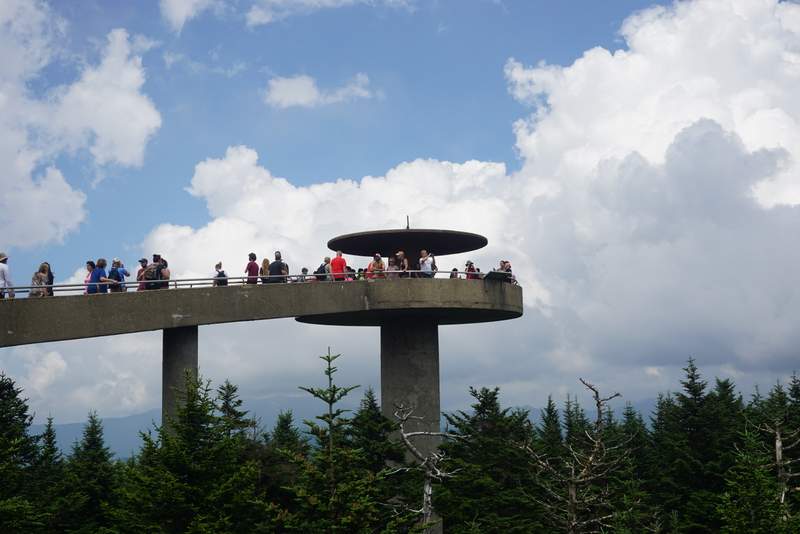 Clingmans Dome Great Smoky Mountains Vacation