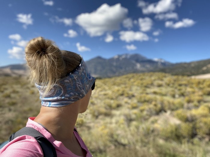 great sand dunes rachel mountain portrait