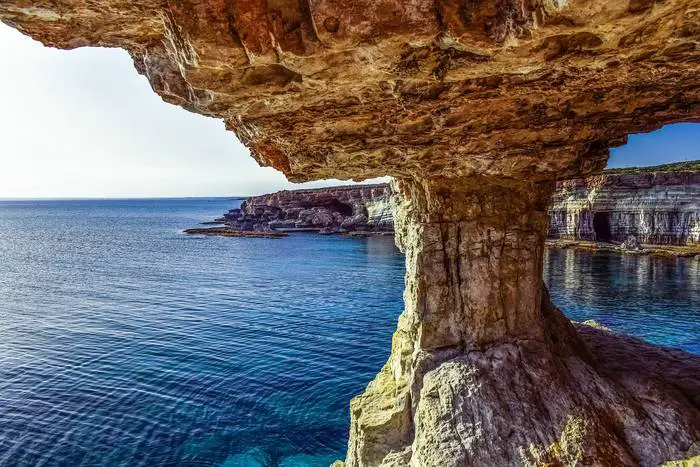 natural wonders of cyprus sea caves