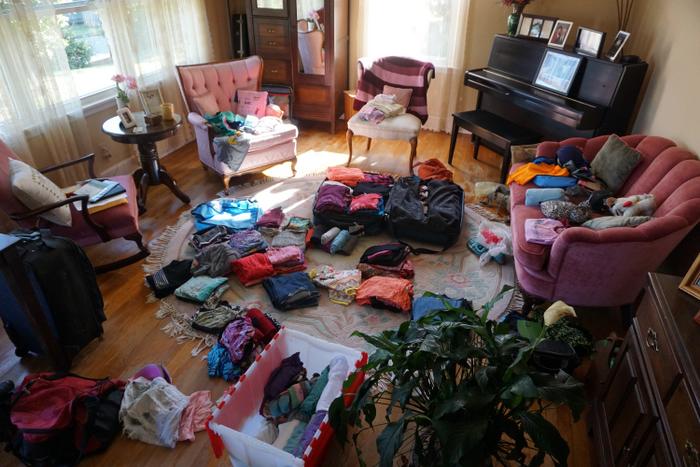 nomad packing assemble your clothing